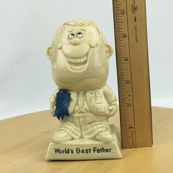 Vintage R&W Berries Worlds Best Father Sillisculpt Figurine - Picture 8 of 8